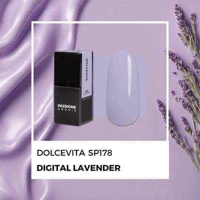 digital lavender smalto semipermanente