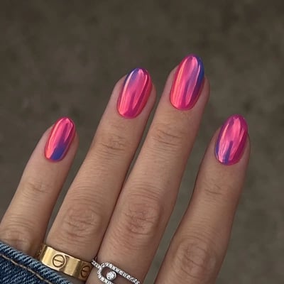 glazed nails coachella nail art