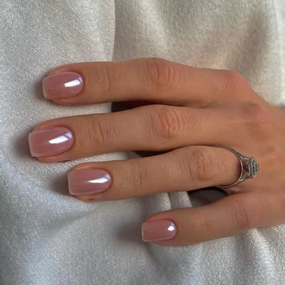 unghie sposa semplici clean nails copia