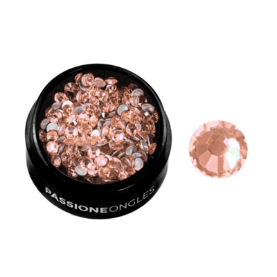 rose gold strass passioneongles