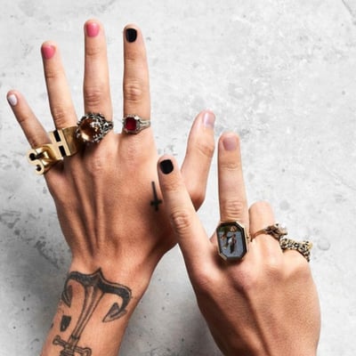 harry styles ongles