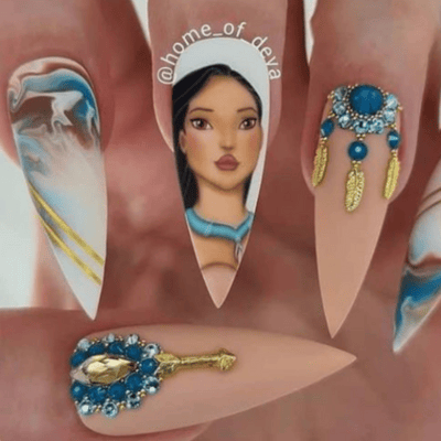 Pocahontas Nägel