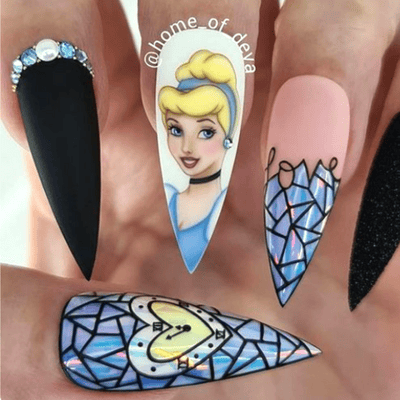 Cinderella Nails