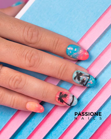 Striping Tape Nail Art Tutorial for piCture pOlish Blog Fest 2013! | Lab  Muffin Beauty Science