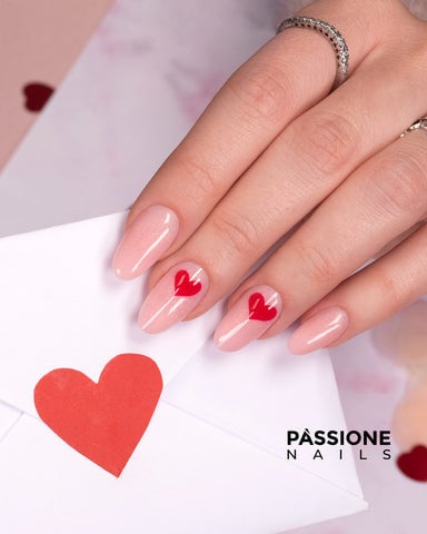 valentine nail design
