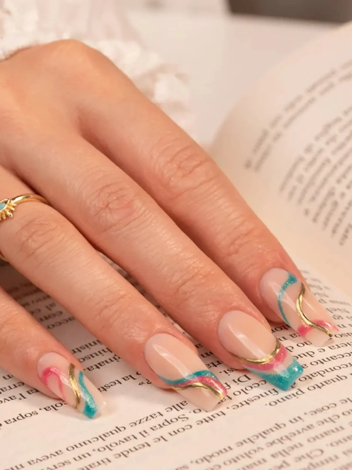 ongle ballerine